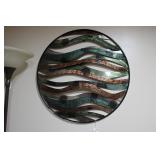 METAL WALL ART 29" DIA