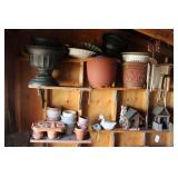 CONTENTS OF LEFT SIDE OF SHED