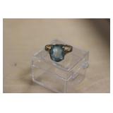 10K RING W/ STONE 2.3GRAMS