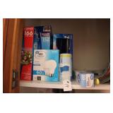 ZIPLOC BAGS, KITCHEN ITEMS & LIGHT BULBS