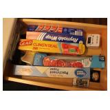 DRAWER W/ KITCHENWARE
