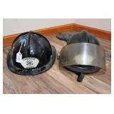 (2) CAMBRIDGE SPRINGS FIRE FIGHTER HELMETS