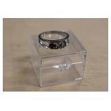 10K RING W/ STONES 1.9GRAMS