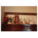STEINS & FIREMAN DECOR & COLLECTIBLES