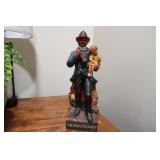 OLD COMMONWEALTH PORCELAIN DECANTER 14" TALL