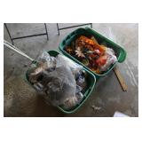 (2) TOTES OF DECOR
