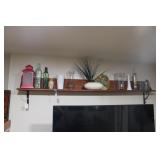 WOODEN SHELF 72"