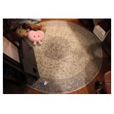 AREA RUG 62" DIA.