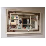 SHADOW BOX W/ MIRROR 38 1/2" X 24 1/2"