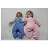 (2) HOMEMADE DOLLS