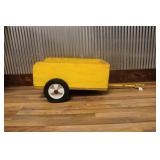 HOMEADE WOODEN & METAL TOY CART