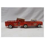 NYLINT PRESSED STEEL U-HAUL FLEET TOY SET