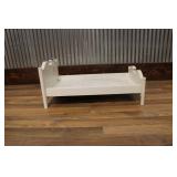 WOODEN DOLL BED
