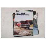 VINTAGE FORD VEHICLE ADVERTISEMENTS