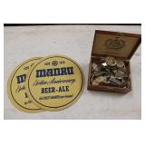 BOTTLE OPENERS, BEER ADVERTISING & TUITS