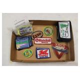 FLAT OF VINTAGE PATCHES