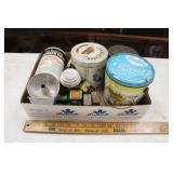 VINTAGE KITCHEN & ASSORTED TINS & MORE