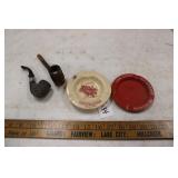 ASHTRAYS & TOBACCO PIPES