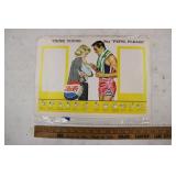 VINTAGE PEPSI ADVERTISING POSTERS FOR BASKETBALL