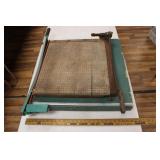 (2) PAPER CUTTERS