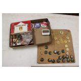 VINTAGE BUTTONS & MORE