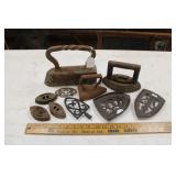 SAD IRONS & SAD IRON STANDS