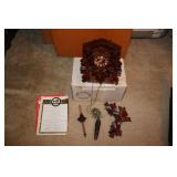 ANTON SCHNEIDER CUCKOO CLOCK (NIB)