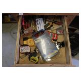 CONTENTS OF (4) DRAWERS - TOOLS, HARDWARE ETC.
