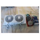WINDOW FAN, SLIDERS & ANTENNA