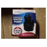 SUBMERSIBLE WATER PUMP