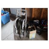 SPRAYER & PORTABLE HOSE REEL W/ HOSE