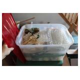 TOTE OF CHRISTMAS ITEMS