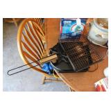 SALTON MDL. #WM9 WAFFLE MAKER & STEAK BASKET