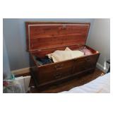 L A N E CEDAR CHEST W/ CONTENTS