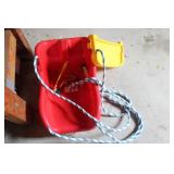 FISHER PRICE PLASTIC KID SWING