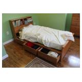 SINGLE BED W/ CONTENTS