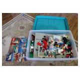 TOTE OF LEGOS