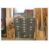 HEAVY DUTY METAL ORGANIZER LOADED W/ TOOLS & MORE
