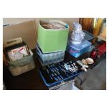 (2) BINS OF ARTS & CRAFTS ITEMS