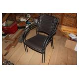 (2) PATIO CHAIRS