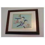 FRAMED NEEDLEPOINT ARTWORK