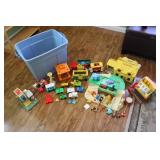 LARGE ASSORTMENT OF FISHER PRICE TOYS