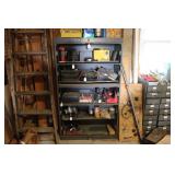 HEAVY DUTY METAL SHELF W/ SLIDE OUT DRAWERS