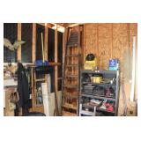 10' WOODEN A FRAME LADDER