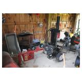 TROY-BILT 27TON HORIZONTAL & VERTICAL LOG SPLITTER