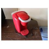 RED KEURIG COFFEE MAKER