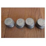 (45) ASSORTED 1970'S KENNEDY HALF DOLLARS