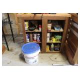 SHELF WITH CONTENTS