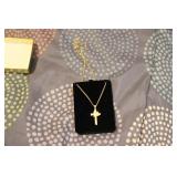 14K NECKLACE W/ 14K PENDANT