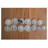 ASSORTED SILVER UNITED STATES COINAGE